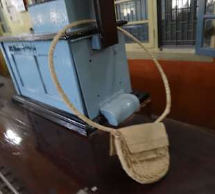 Nur wer diesen Ring auf der Lok hat darf fahren.