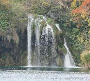 Bei den Plitvicer Seen