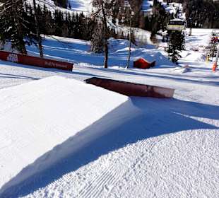 Impressionen aus dem Snowpark Alta Badia