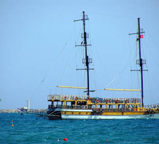 Vom Sunrise Richtung Side am Strand