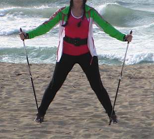 Nordic-Walking-Touren am Meer