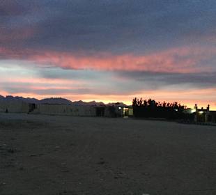 Sonnenuntergang in der Wüste