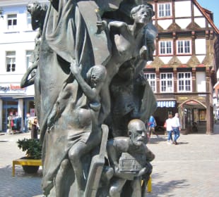 Pferdemarkt / Skulptur