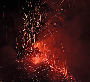 Mächtige Eruptionen