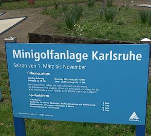 Minigolfanlage Karlsruhe