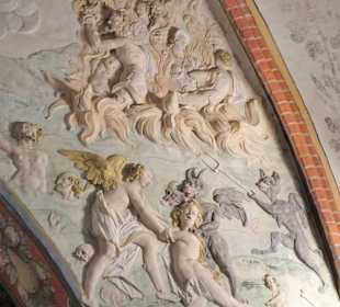 Triumphbogen über dem Chor von St. Johannis