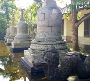 Mendut Tempelkomplex und Garten