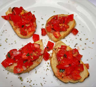 Bruschetta im Ristorante Bellini