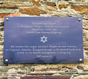 Tafel beim Eingang