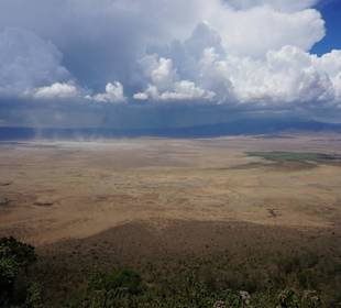 Aussichtspunkt auf Krater