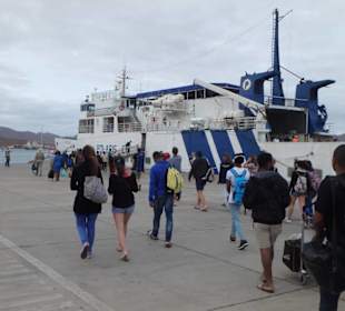 Die POLARIS Ferry "Interilhas" nach Santo Antão