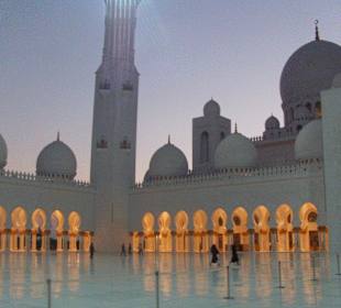 Große Sheikh Zayed Moschee Abu Dhabi