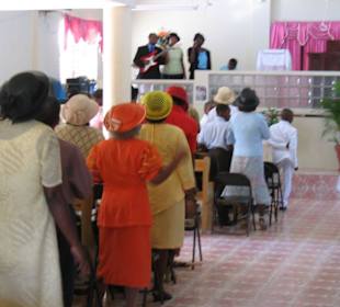 Gospelgottesdienst in der "Church of God"