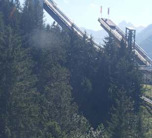 WM-Skisprung Arena Oberstdorf Allgäu