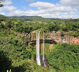 Chamarel-Wasserfall