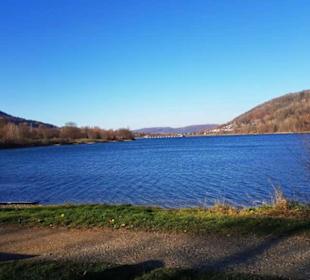 Vom Ufer aus Gesamtüberblick