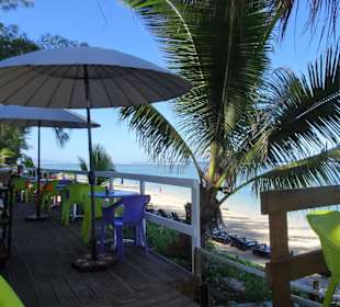 Gastronomie am Strand von l´Ermitage