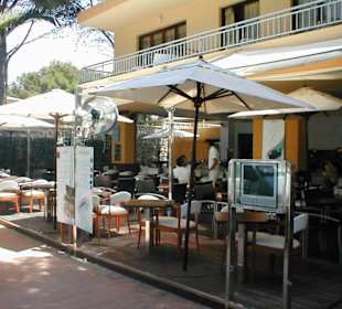 Ein kleiner Blick von auf die Terrasse