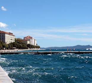 Panorama wybrzeża Zadaru