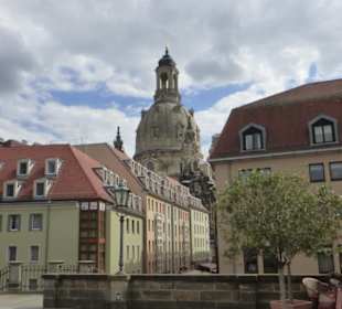 Unterwegs auf der Brühlschen Terrasse