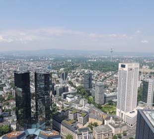 Blick auf Frankfurt