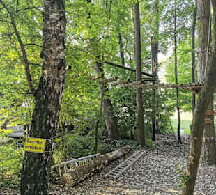 Im Wald nicht erlaubt