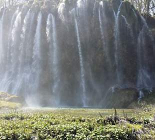 Wunderschön nach den Regenfällen drei Tage zuvor.