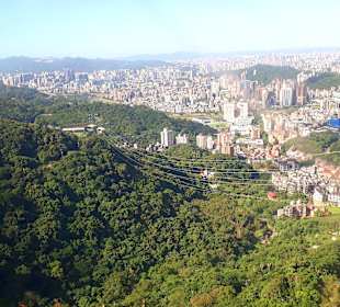 Maokong Gondel - Ausblick
