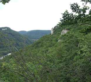 Tour entlang der Traifelbergfelsen