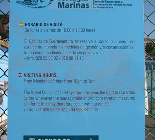 Schildkrötenaufzuchtstation - Öffnungszeiten