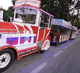 Fahrt mit Tschu-Tschu Faliraki