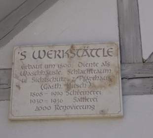 `S Werkstättle Holzelfingen
