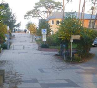 Aufgang zum Stand Trassenheide