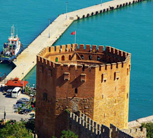 Der Hafen von Alanya