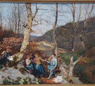 Wald müller ; Vorfrühling in den Wiener Bergenr
