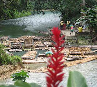 Floßfahrt auf dem Martha Brae River