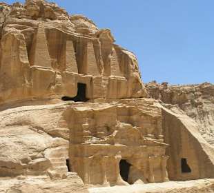 Petra - Am Eingang des Siq 