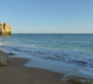 Abend an der Praia da Coelha (Hasenstrand)