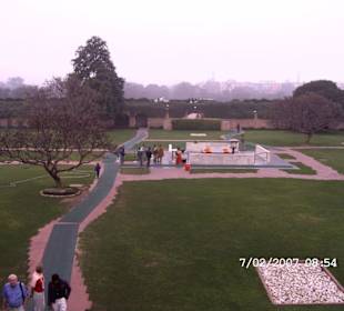 Vebrennungsstätte Mahadma Ghandi