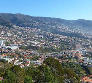 Funchal/Madeira von der Gondel aus