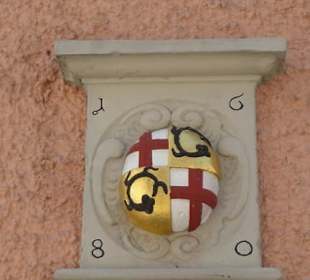 Hagnau: Wappenstein am ehem. Zehnthaus