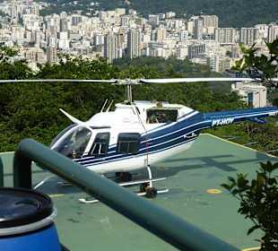 Unser Heli, es war der erste Flug