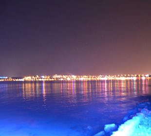 Side-Kumköy by night