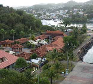 Im Hafen von St.Lucia