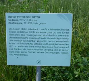 Skulpturenrundweg "Köpfe am Korber Kopf"