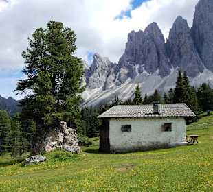 Bergpanorama an der Glatschalm