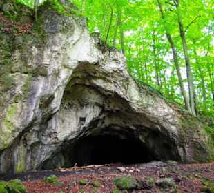 Die Oswaldhöhle 60 Mtr. Länge