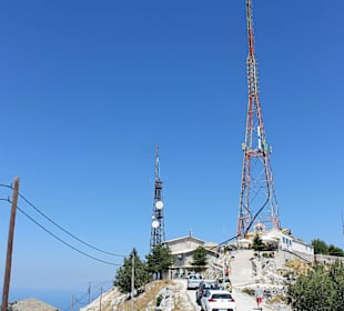 Auf dem Gipfel des Pantokrator