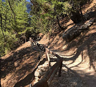 Der Anfang des Abstieges