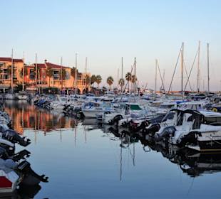 Abendstimmung in Port Argelès